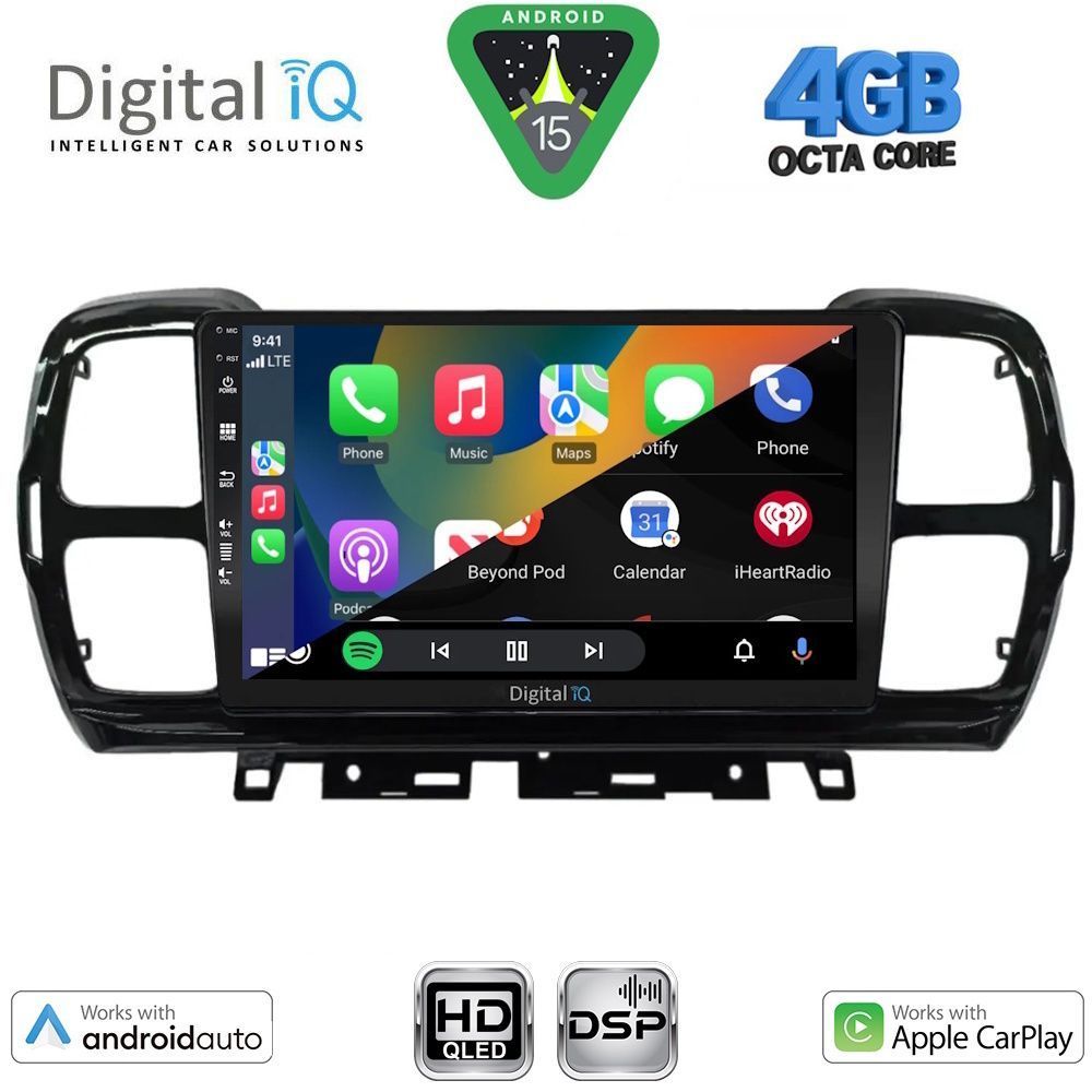 DIGITAL IQ BXF 6088_CPAA (9inc) MULTIMEDIA TABLET for CITROEN C5 AIRCROSS mod. 2017-2021