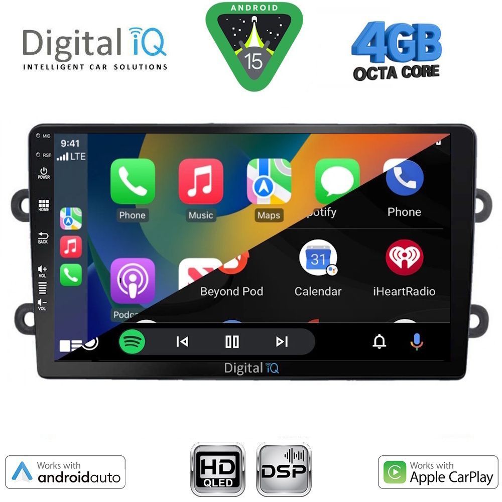 DIGITAL IQ BXF 6102_CPAA (9inc) MULTIMEDIA TABLET for DACIA DUSTER mod. 2012-2019 - DIGITAL IQ BXF 6102_CPAA