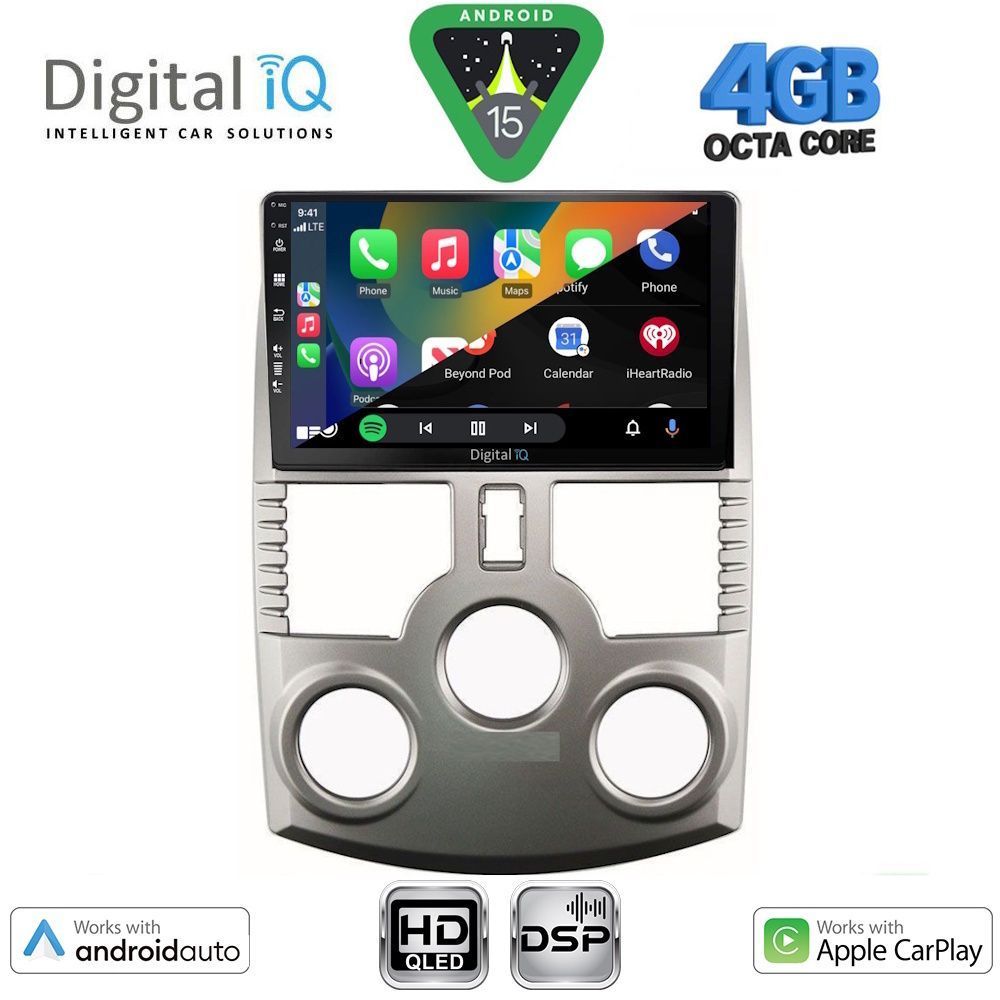 DIGITAL IQ BXF 6126_CPAA (9inc) MULTIMEDIA TABLET for DAIHATSU TERIOS mod. 2006-2017 - DIGITAL IQ BXF 6126_CPAA