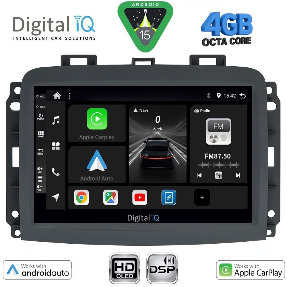 DIGITAL IQ BXF 6132_CPAA (10inc) MULTIMEDIA TABLET for FIAT 500L mod. 2012-2024 - DIGITAL IQ BXF 6132_CPAA