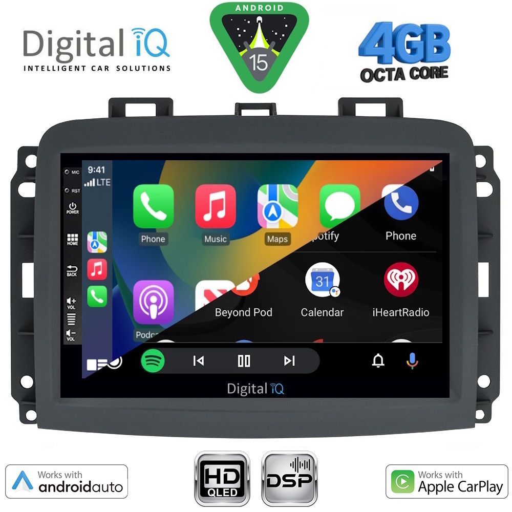 DIGITAL IQ BXF 6132_CPAA (10inc) MULTIMEDIA TABLET for FIAT 500L mod. 2012-2024 - DIGITAL IQ BXF 6132_CPAA