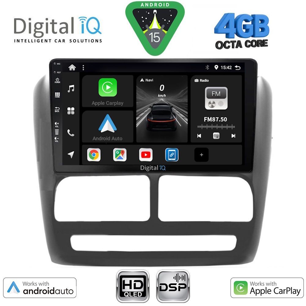 DIGITAL IQ BXF 6137_CPAA (9inc) MULTIMEDIA TABLET for FIAT DOBLO mod. 2010-2015 - DIGITAL IQ BXF 6137_CPAA