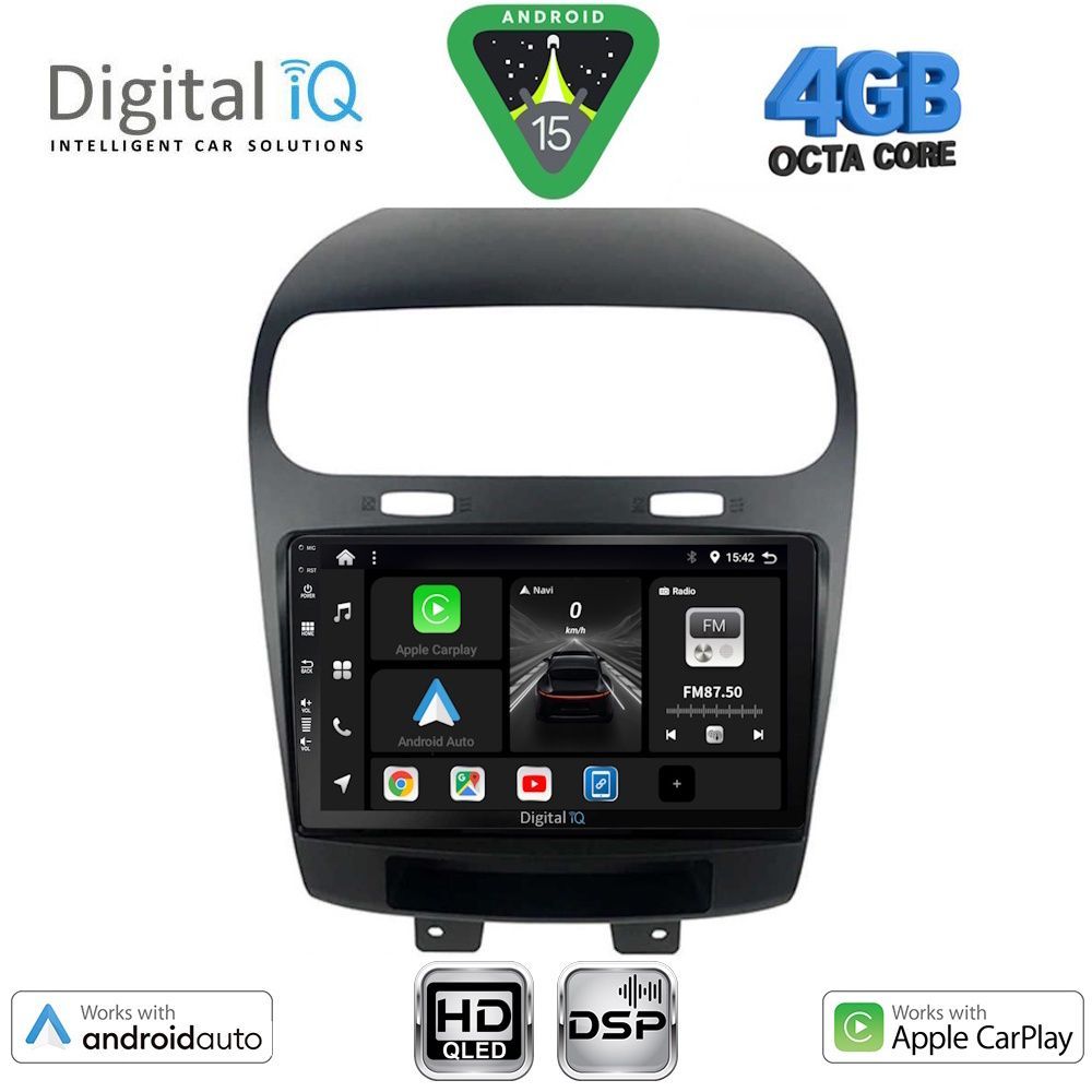 DIGITAL IQ BXF 6144_CPAA (9inc) MULTIMEDIA TABLET for FIAT FREEMONT mod. 2008-2020 - DIGITAL IQ BXF 6144_CPAA
