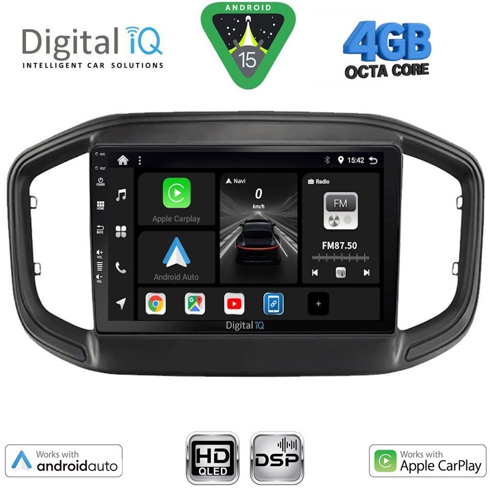 DIGITAL IQ BXF 6147_CPAA (9inc) MULTIMEDIA TABLET for FIAT STRADA mod. 2020-2026 - DIGITAL IQ BXF 6147_CPAA