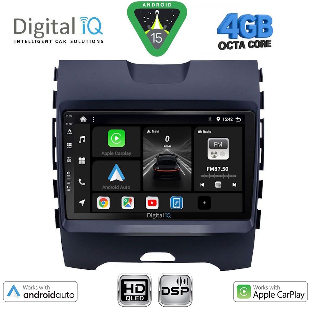 DIGITAL IQ BXF 6152_CPAA (9inc) MULTIMEDIA TABLET for FORD EDGE mod. 2015-2023 - DIGITAL IQ BXF 6152_CPAA
