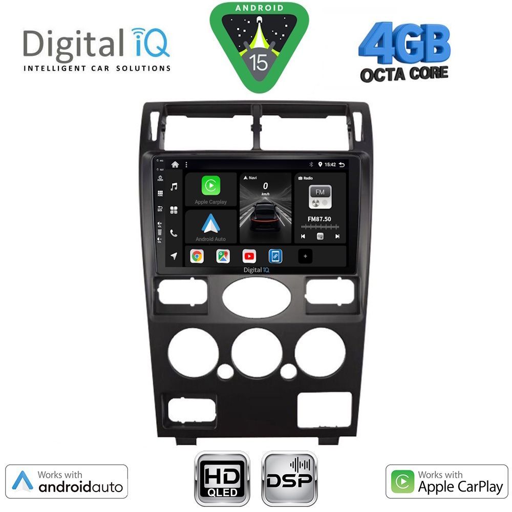 DIGITAL IQ BXF 6161B_CPAA (9inc) MULTIMEDIA TABLET for FORD MONDEO mod. 2003-2006 - DIGITAL IQ BXF 6161B_CPAA
