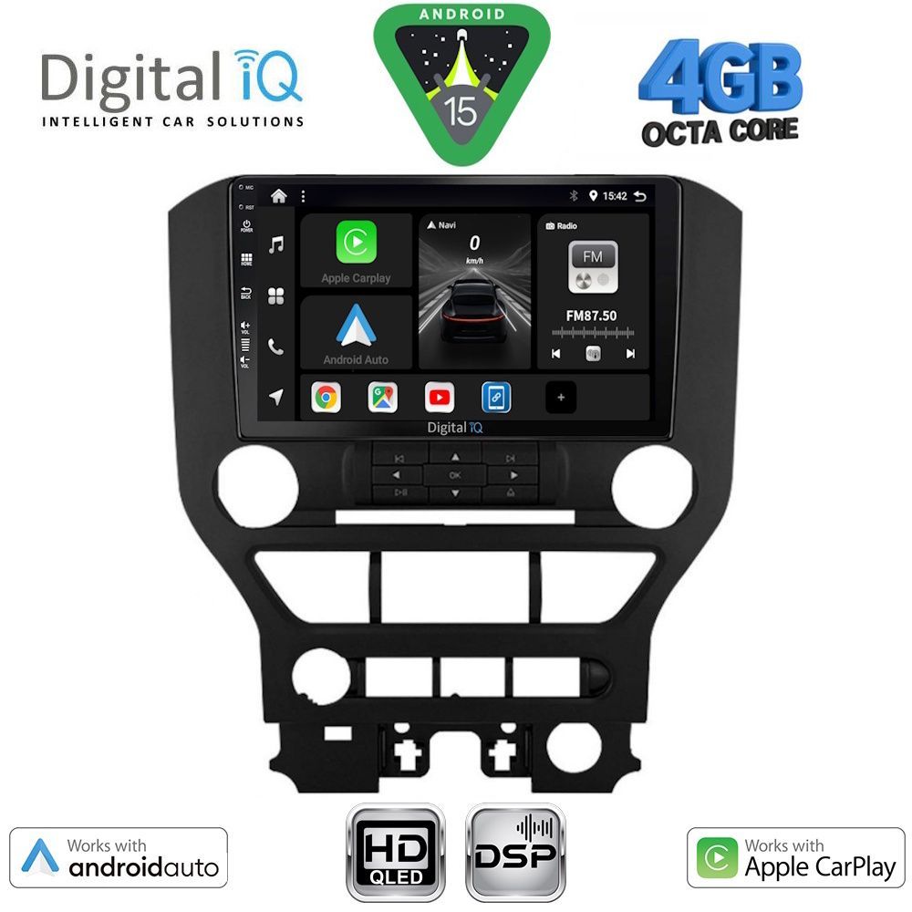DIGITAL IQ BXF 6166_CPAA (9inc) MULTIMEDIA TABLET for FORD MUSTANG mod. 2015-2020 - DIGITAL IQ BXF 6166_CPAA