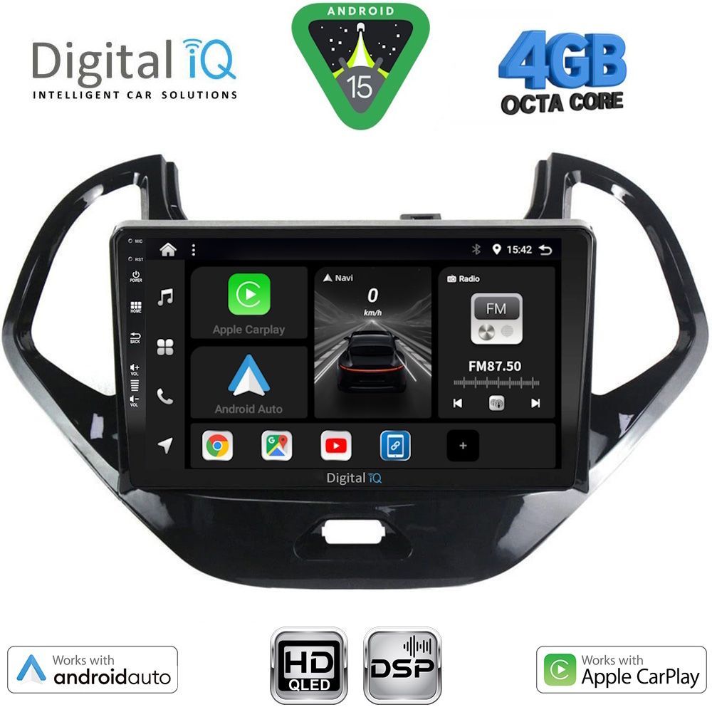 DIGITAL IQ BXF 6167SH_CPAA (9inc) MULTIMEDIA TABLET for FORD KA mod. 2017-2023 - DIGITAL IQ BXF 6167SH_CPAA