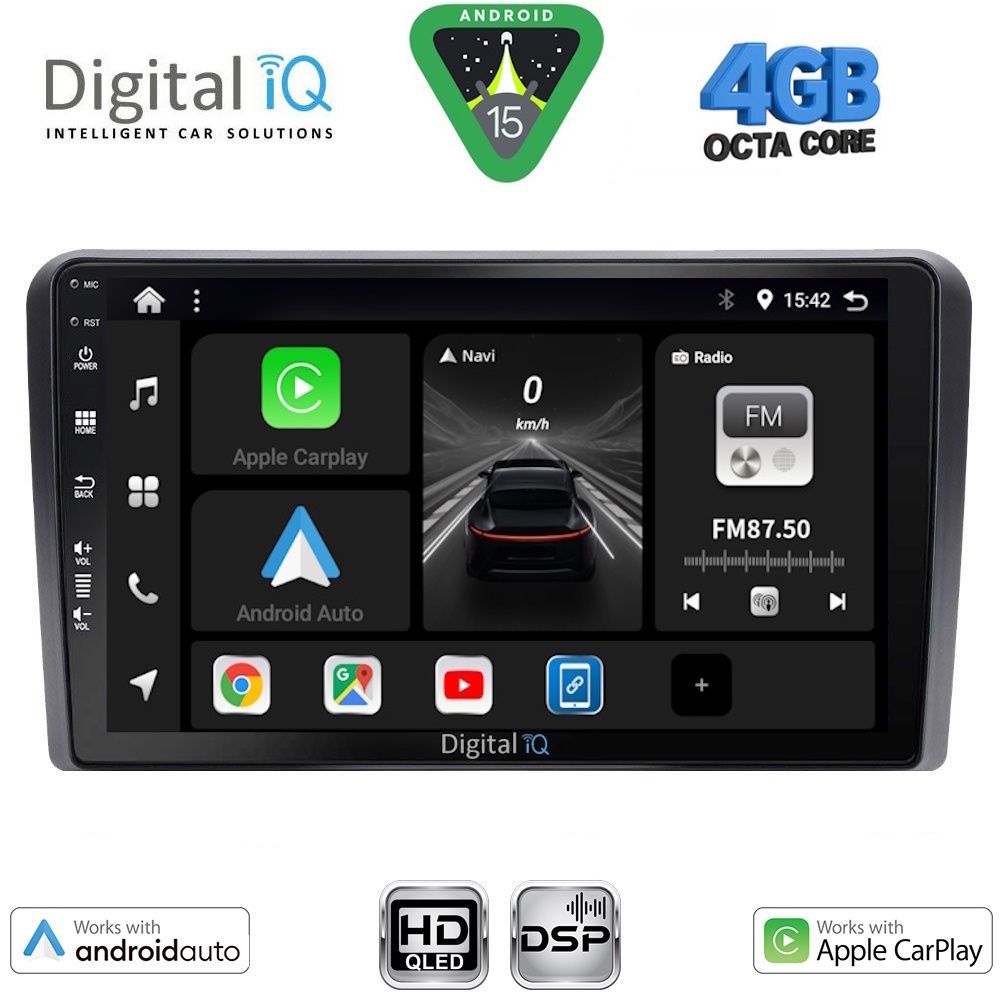 DIGITAL IQ BXF 6168SQ_CPAA (10inc) MULTIMEDIA TABLET for FORD mod. 2004-2007 - DIGITAL IQ BXF 6168SQ_CPAA