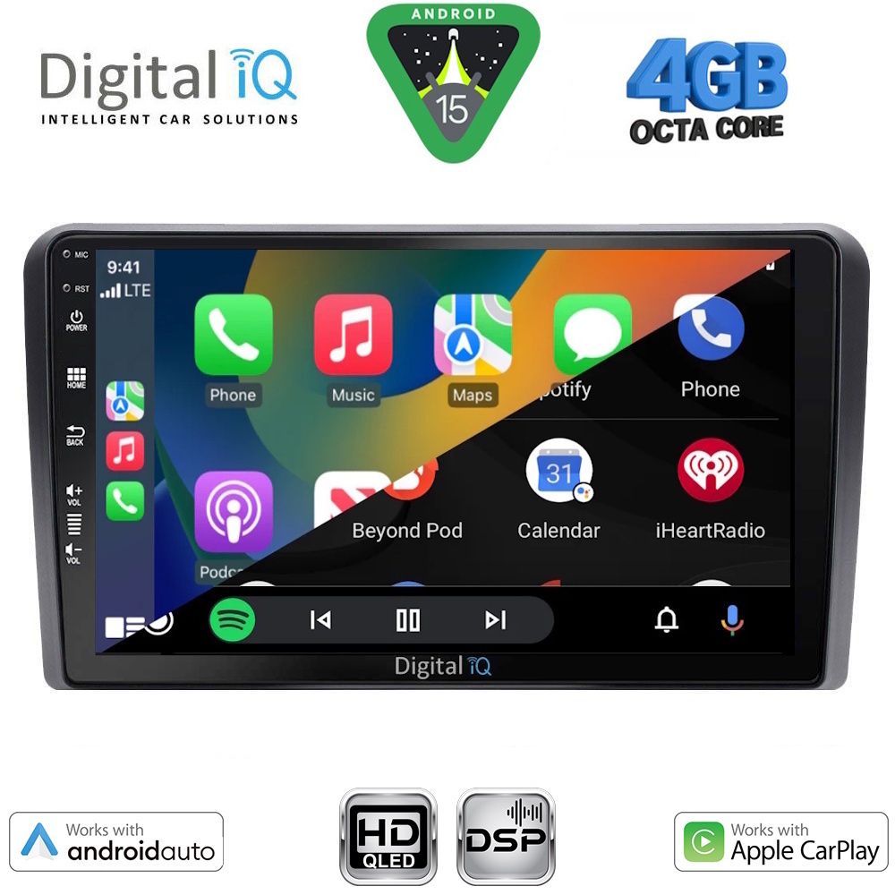 DIGITAL IQ BXF 6168SQ_CPAA (10inc) MULTIMEDIA TABLET for FORD mod. 2004-2007 - DIGITAL IQ BXF 6168SQ_CPAA