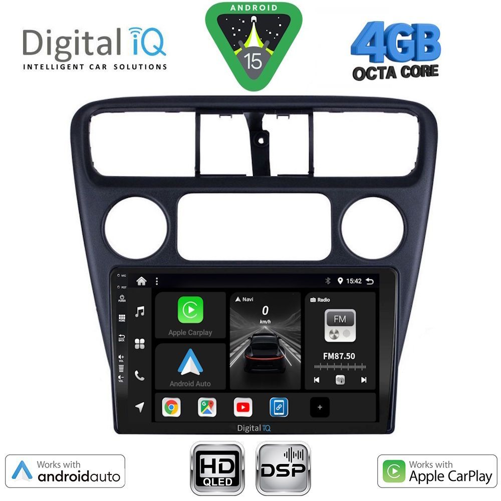 DIGITAL IQ BXF 6181_CPAA (9inc) MULTIMEDIA TABLET for HONDA ACCORD COUPE mod. 1998-2004 - DIGITAL IQ BXF 6181_CPAA