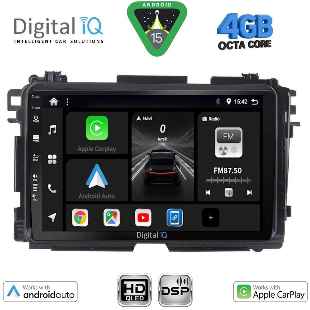 DIGITAL IQ BXF 6201_CPAA (9inc) MULTIMEDIA TABLET for HONDA HRV mod. 2015-2021 - DIGITAL IQ BXF 6201_CPAA