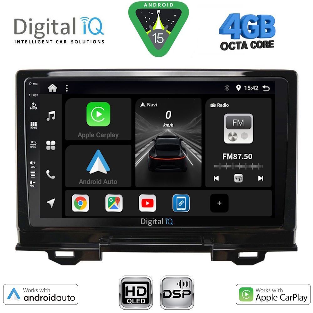 DIGITAL IQ BXF 6202_CPAA (9inc) MULTIMEDIA TABLET for HONDA HRV mod. 2021-2026 - DIGITAL IQ BXF 6202_CPAA