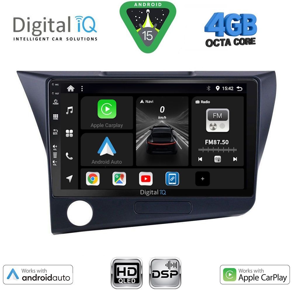 DIGITAL IQ BXF 6203_CPAA (9inc) MULTIMEDIA TABLET for HONDA CRZ mod. 2010-2016 - DIGITAL IQ BXF 6203_CPAA