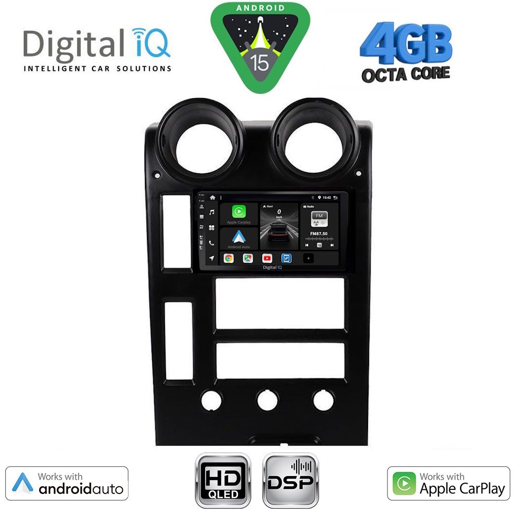 DIGITAL IQ BXF 6215_CPAA (9inc) MULTIMEDIA TABLET for HUMMER H2 mod. 2001-2007 - DIGITAL IQ BXF 6215_CPAA