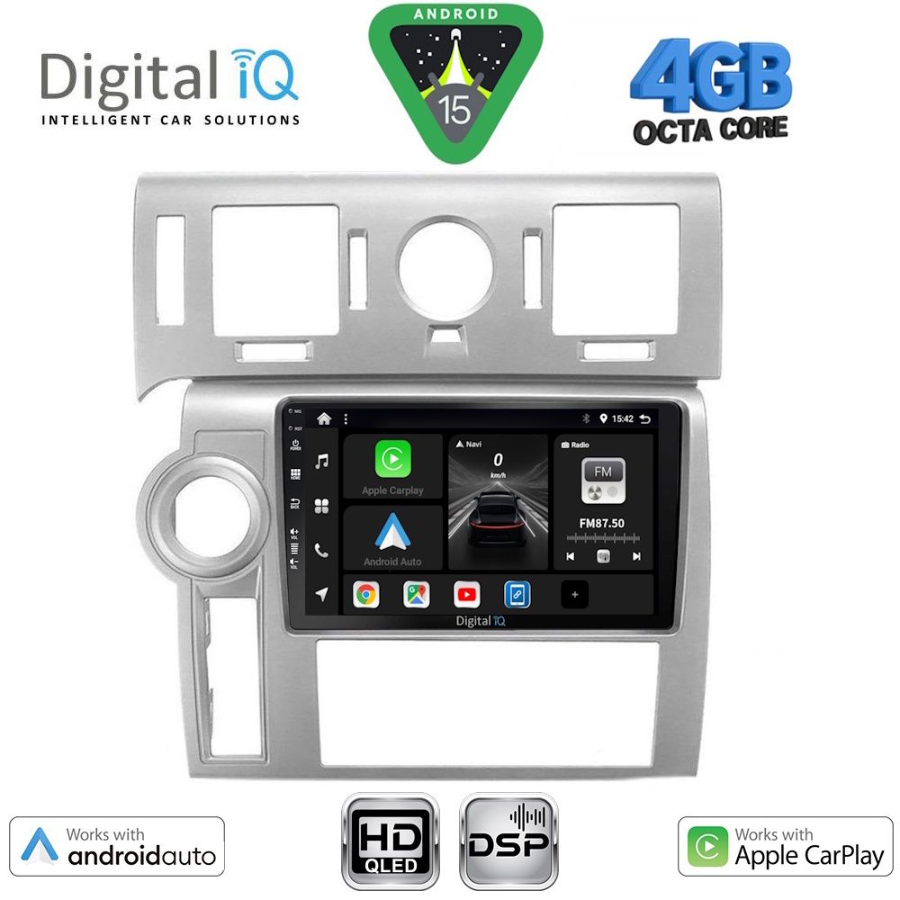 DIGITAL IQ BXF 6216_CPAA (9inc) MULTIMEDIA TABLET for HUMMER H2 mod. 2008-2009 - DIGITAL IQ BXF 6216_CPAA