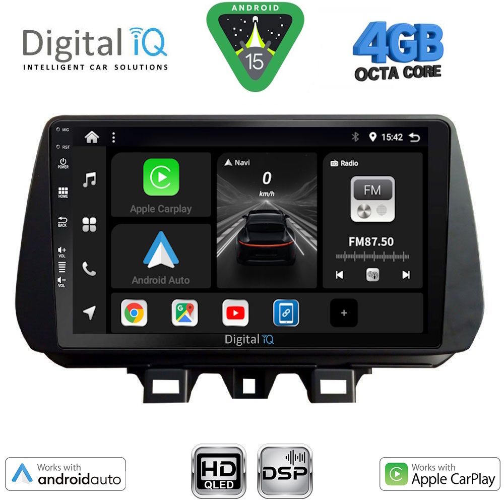 DIGITAL IQ BXF 6244_CPAA (9inc) MULTIMEDIA TABLET for HYUNDAI TUCSON mod. 2019-2023 - DIGITAL IQ BXF 6244_CPAA