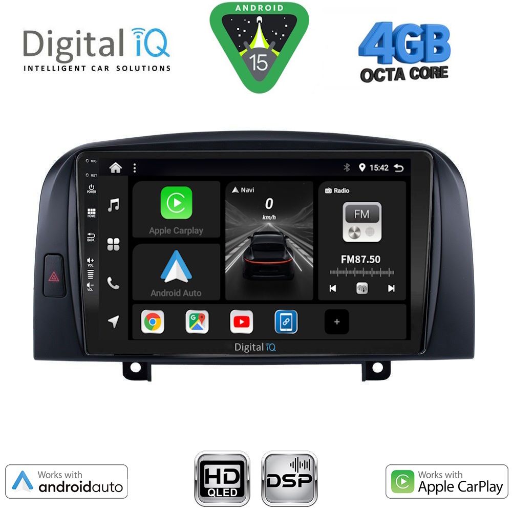DIGITAL IQ BXF 6248_CPAA (9inc) MULTIMEDIA TABLET for HYUNDAI SONATA mod. 2006-2009 - DIGITAL IQ BXF 6248_CPAA
