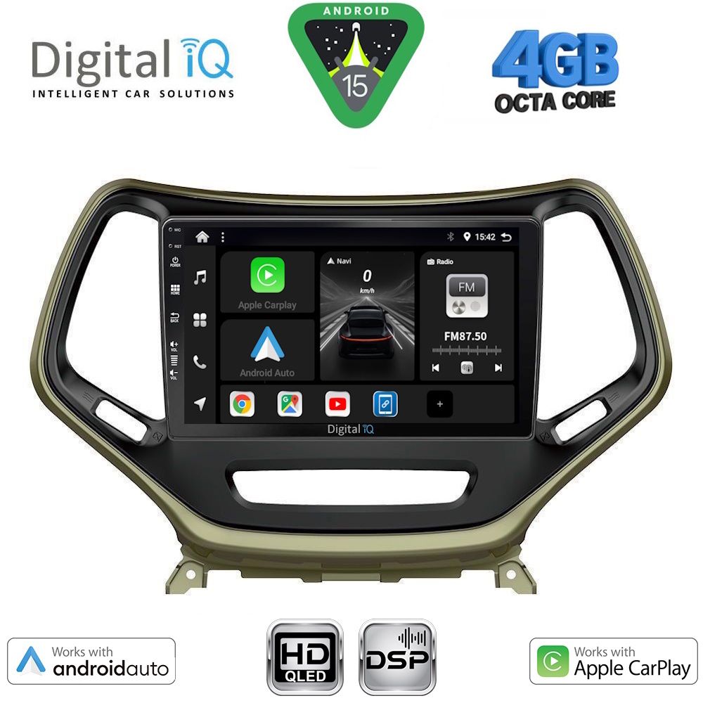 DIGITAL IQ BXF 6273_CPAA (10inc) MULTIMEDIA TABLET for JEEP CHEROKEE mod. 2014-2024 - DIGITAL IQ BXF 6273_CPAA