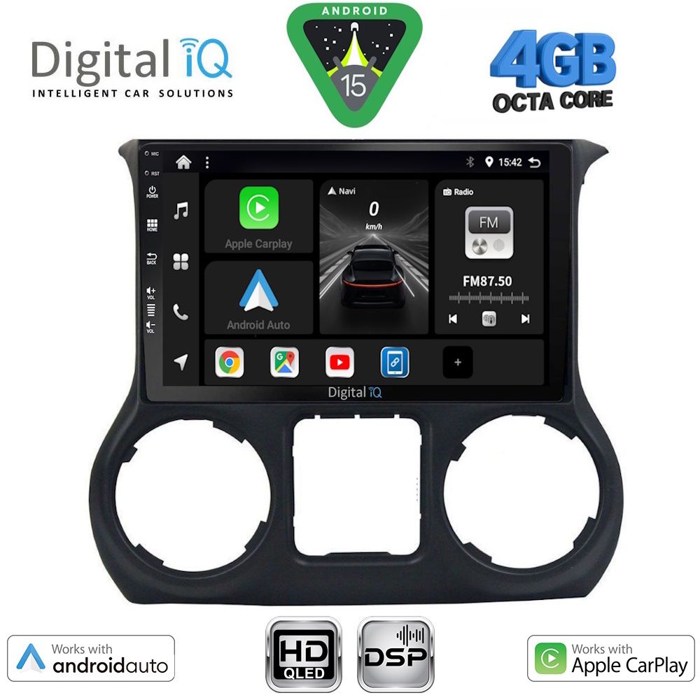 DIGITAL IQ BXF 6295_CPAA (10inc) MULTIMEDIA TABLET for JEEP WRANGLER mod. 2011-2014 - DIGITAL IQ BXF 6295_CPAA
