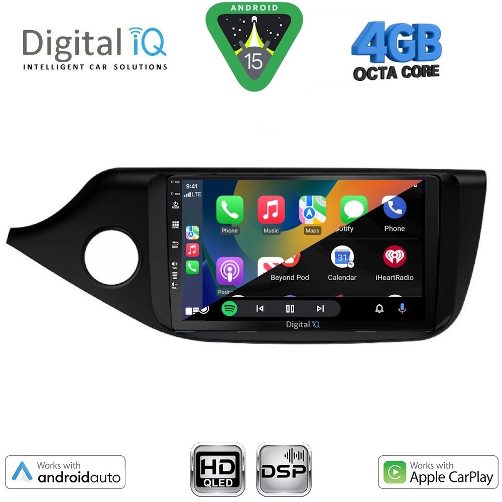 DIGITAL IQ BXF 6302_CPAA (9inc) MULTIMEDIA TABLET for KIA CEED mod. 2012-2018 - DIGITAL IQ BXF 6302_CPAA