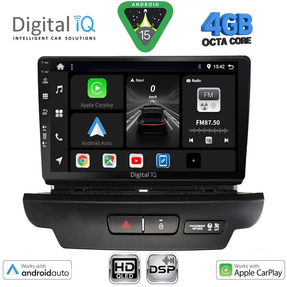 DIGITAL IQ BXF 6304_CPAA (9inc) MULTIMEDIA TABLET for KIA CEED - XCEED mod. 2018-2022 - DIGITAL IQ BXF 6304_CPAA