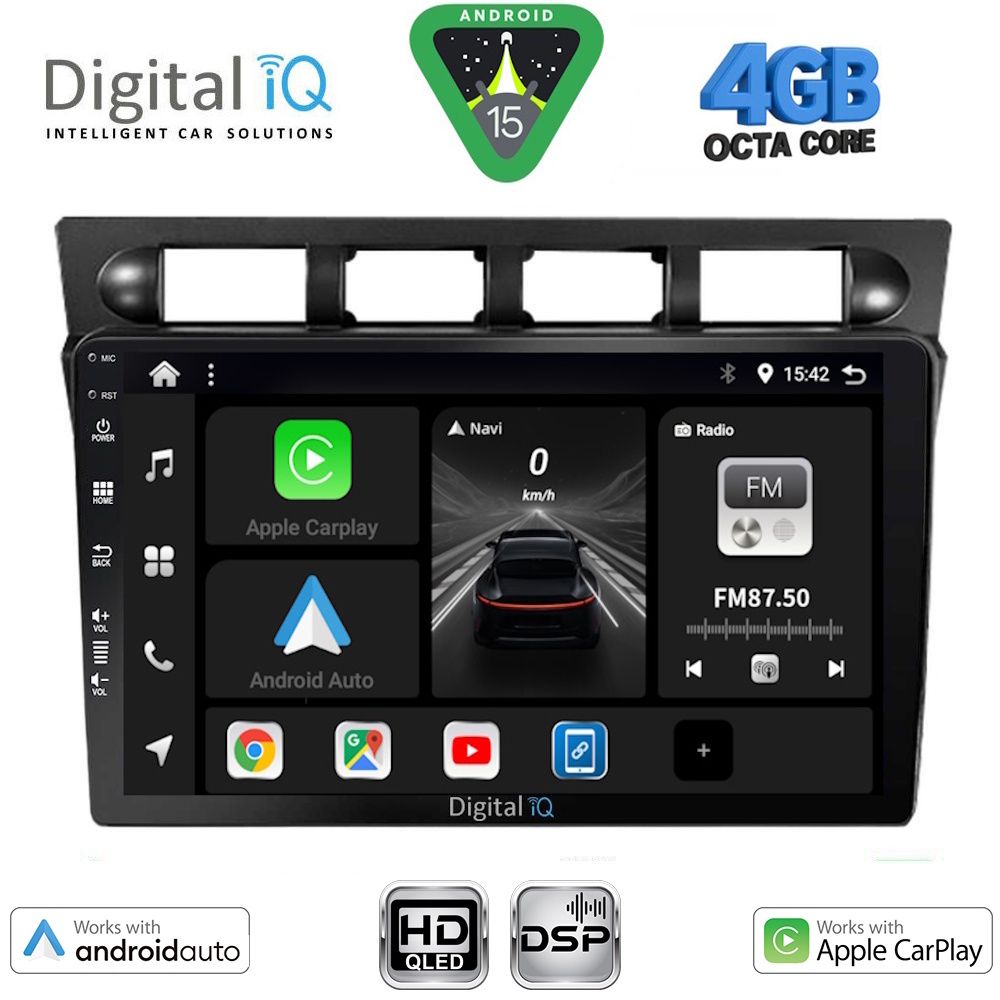 DIGITAL IQ BXF 6306_CPAA (9inc) MULTIMEDIA TABLET for KIA PICANTO mod. 2004-2008 - DIGITAL IQ BXF 6306_CPAA