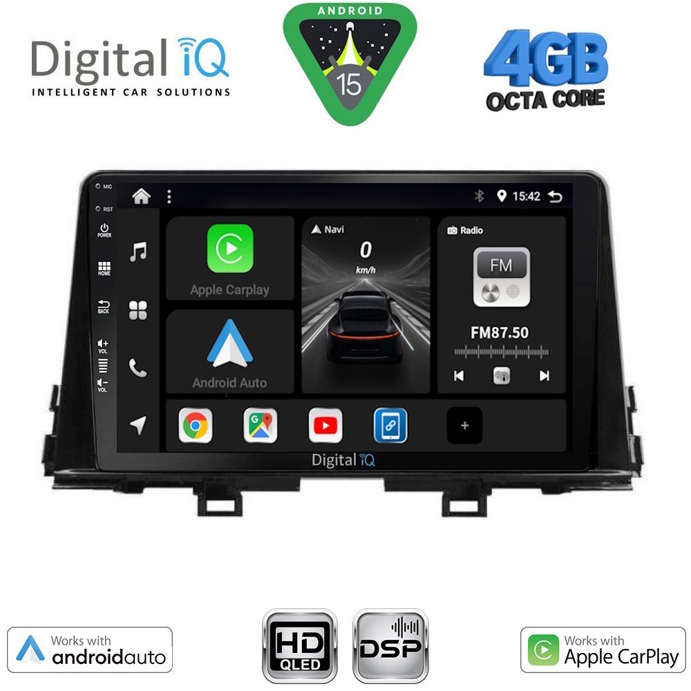 DIGITAL IQ BXF 6309_CPAA (9inc) MULTIMEDIA TABLET for KIA PICANTO mod. 2017-2021 - DIGITAL IQ BXF 6309_CPAA