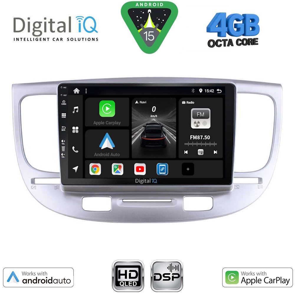 DIGITAL IQ BXF 6313_CPAA (9inc) MULTIMEDIA TABLET for KIA RIO mod. 2005-2011 - DIGITAL IQ BXF 6313_CPAA