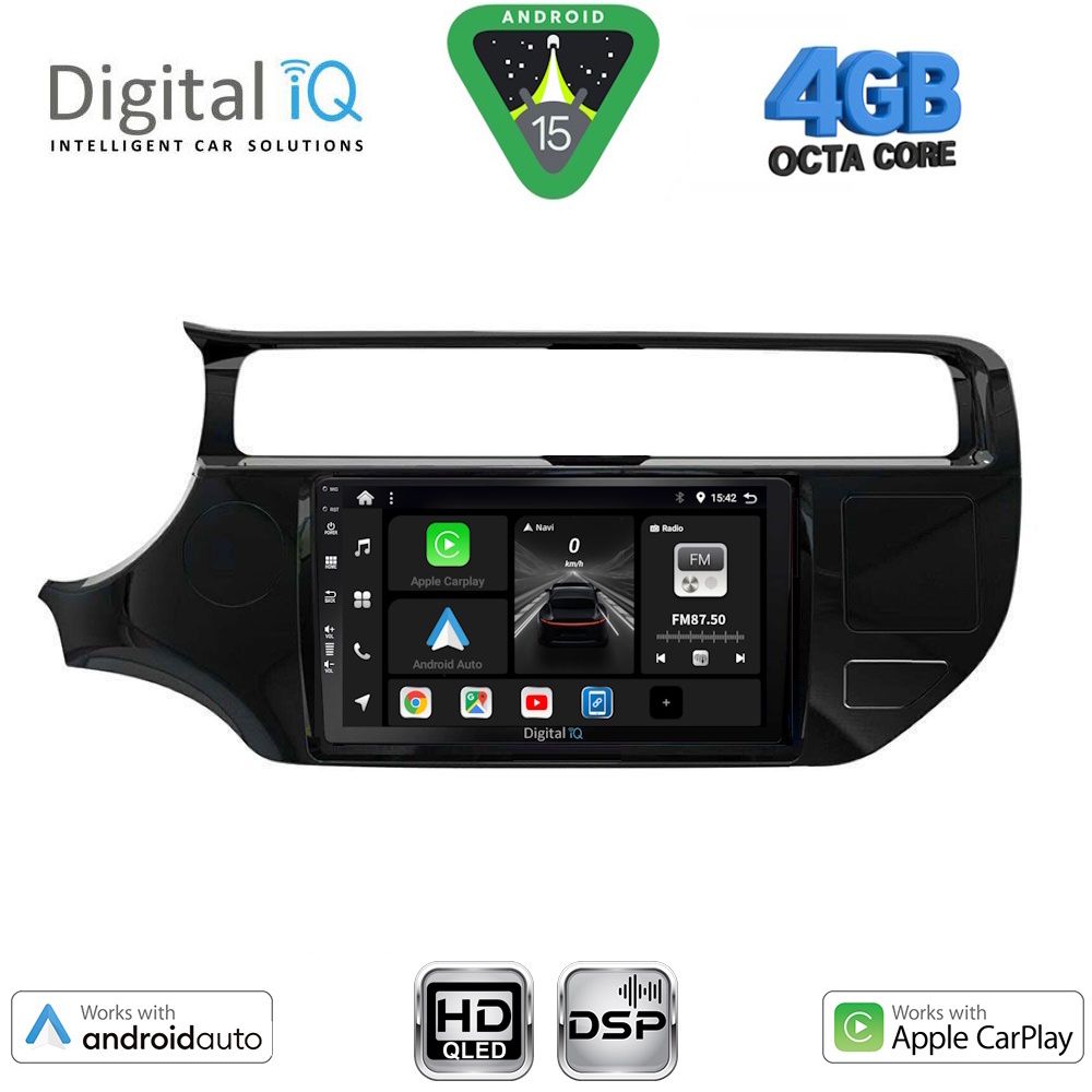DIGITAL IQ BXF 6315_CPAA (9inc) MULTIMEDIA TABLET for KIA RIO mod. 2015-2018 - DIGITAL IQ BXF 6315_CPAA