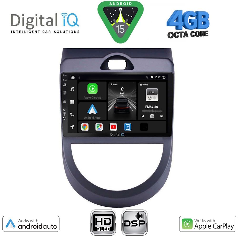 DIGITAL IQ BXF 6320_CPAA (9inc) MULTIMEDIA TABLET for KIA SOUL mod. 2008-2013 - DIGITAL IQ BXF 6320_CPAA