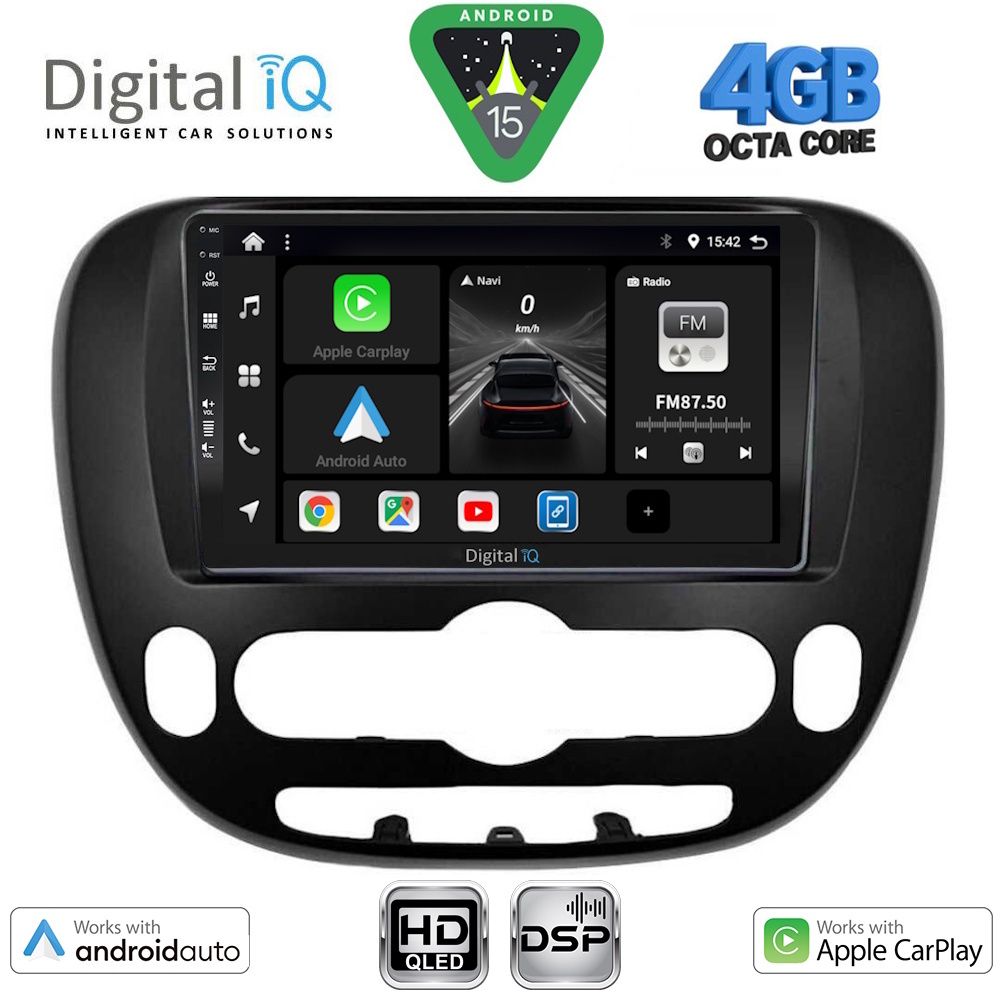 DIGITAL IQ BXF 6321_CPAA (9inc) MULTIMEDIA TABLET for KIA SOUL mod. 2014-2025 - DIGITAL IQ BXF 6321_CPAA