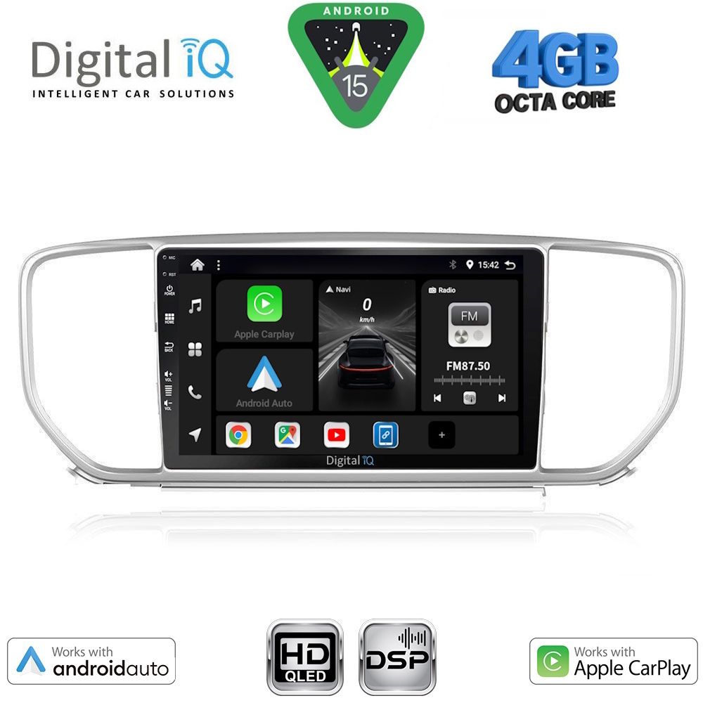 DIGITAL IQ BXF 6327_CPAA (9inc) MULTIMEDIA TABLET for KIA SPORTAGE mod. 2018-2021 - DIGITAL IQ BXF 6327_CPAA