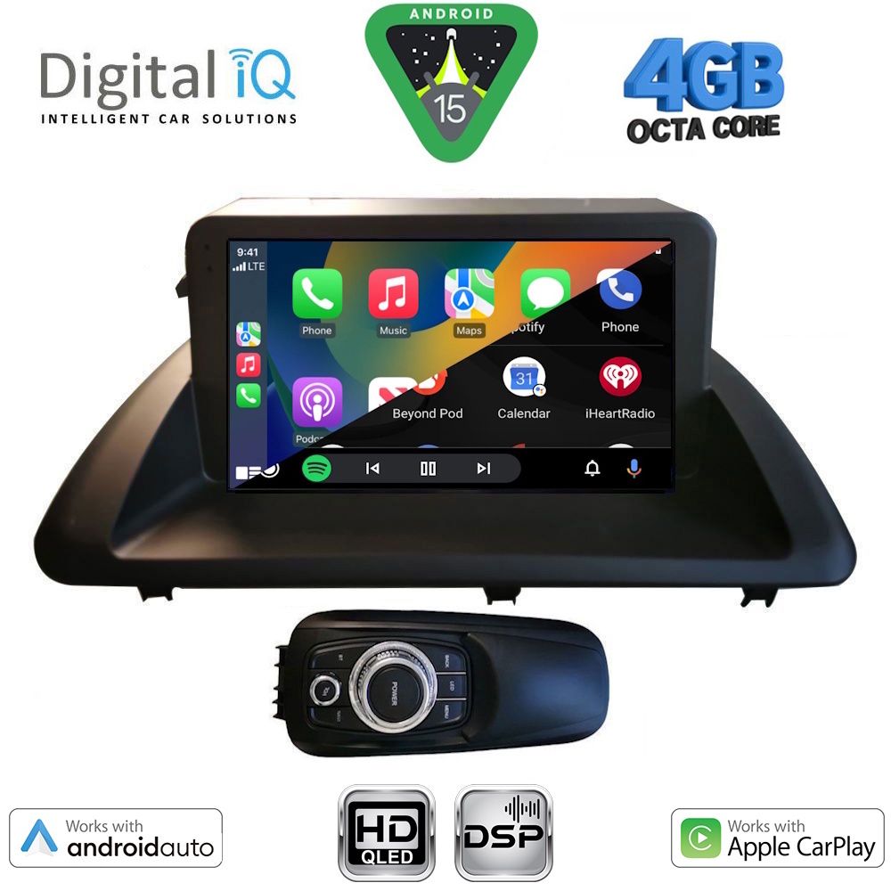 DIGITAL IQ BXF 6340_CPAA (9inc) MULTIMEDIA TABLET for LEXUS CT 200 mod. 2011-2020 - DIGITAL IQ BXF 6340_CPAA
