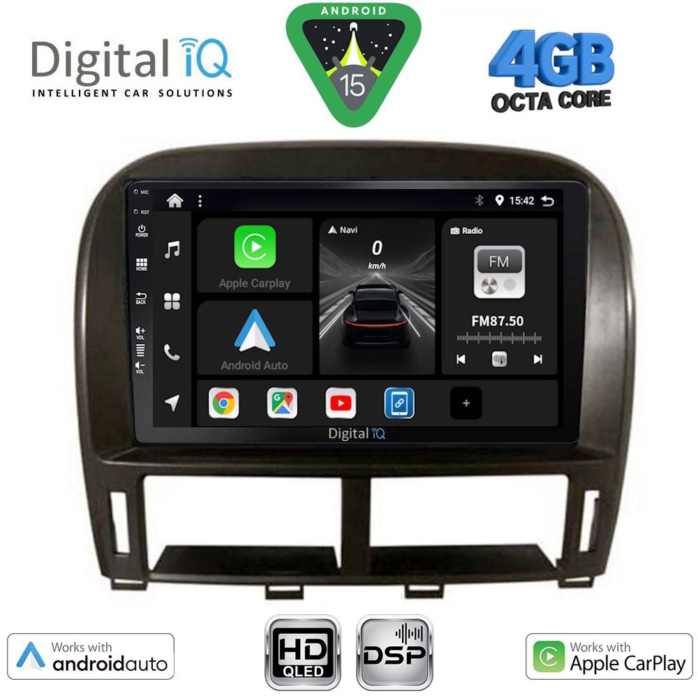 DIGITAL IQ BXF 6343_CPAA (9inc) MULTIMEDIA TABLET for LEXUS LS 430 – XF 430 mod. 2000-2006 - DIGITAL IQ BXF 6343_CPAA