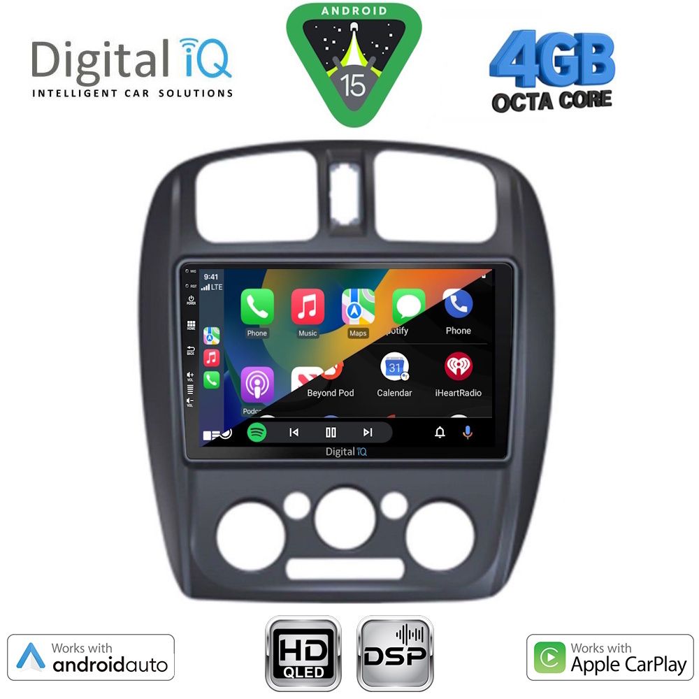 DIGITAL IQ BXF 6363_CPAA (9inc) MULTIMEDIA TABLET for MAZDA 323 mod. 1998-2004 - DIGITAL IQ BXF 6363_CPAA