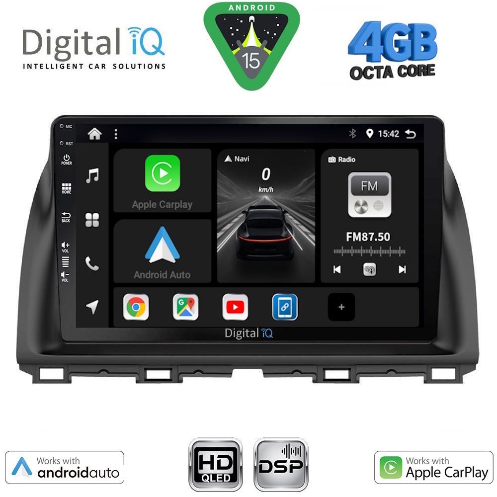 DIGITAL IQ BXF 6380_CPAA (10inc) MULTIMEDIA TABLET for MAZDA CX5 mod. 2013-2017 - DIGITAL IQ BXF 6380_CPAA