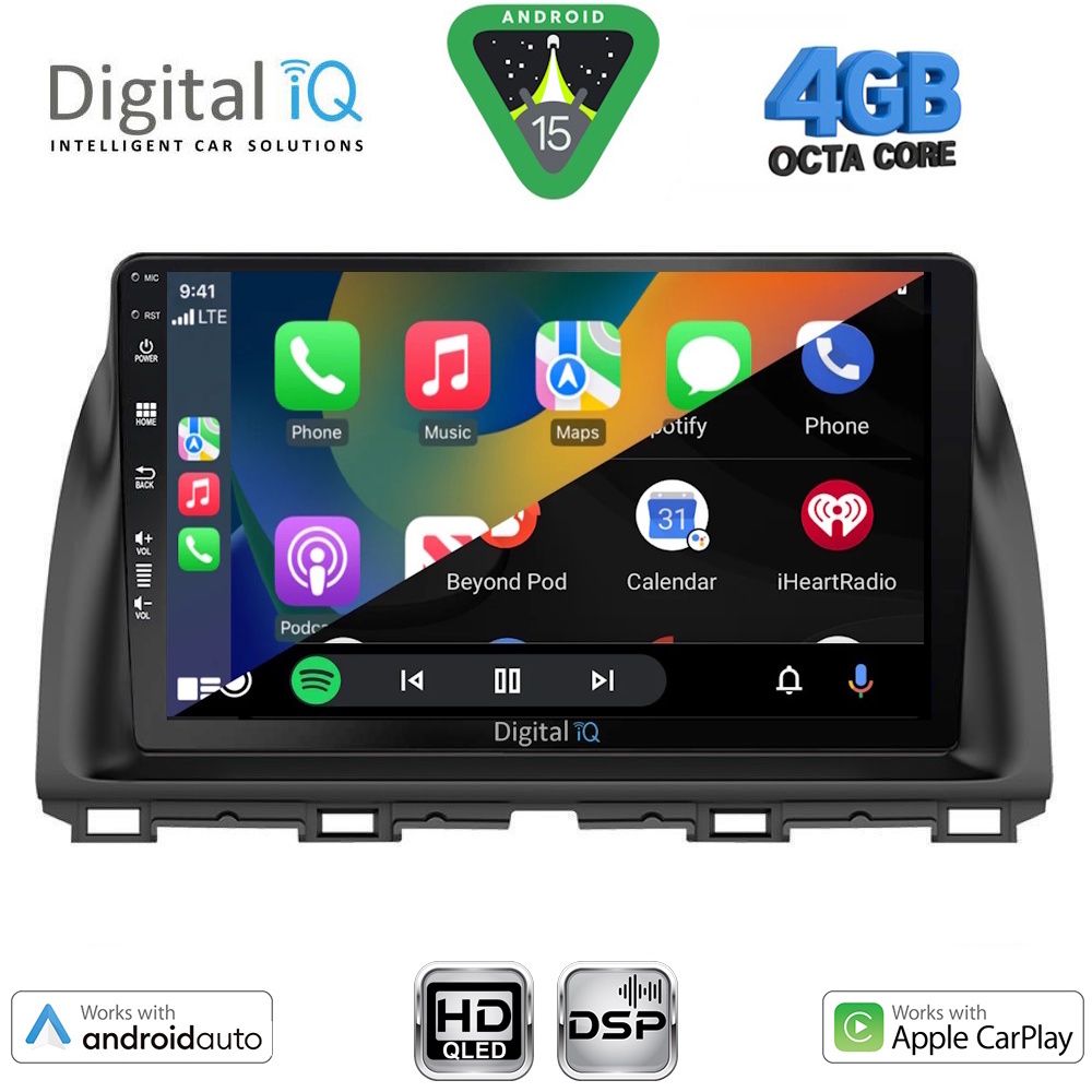 DIGITAL IQ BXF 6380_CPAA (10inc) MULTIMEDIA TABLET for MAZDA CX5 mod. 2013-2017 - DIGITAL IQ BXF 6380_CPAA