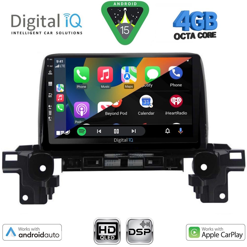 DIGITAL IQ BXF 6381_CPAA (9inc) MULTIMEDIA TABLET for MAZDA CX5 mod. 2017-2025 - DIGITAL IQ BXF 6381_CPAA