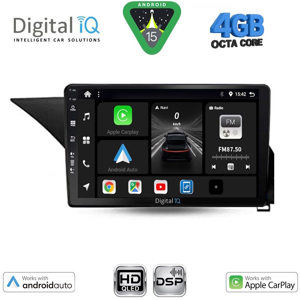 DIGITAL IQ BXF 6410_CPAA (10inc) MULTIMEDIA TABLET for MERCEDES E (W212) mod. 2012-2014 (NTG 4.5)