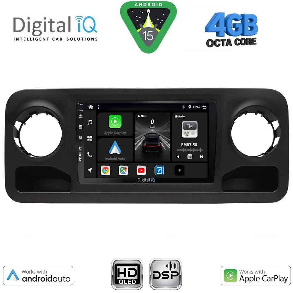 DIGITAL IQ BXF 6424_CPAA (10inc) MULTIMEDIA TABLET for MERCEDES SPRINTER mod. 2018-2026 - DIGITAL IQ BXF 6424_CPAA