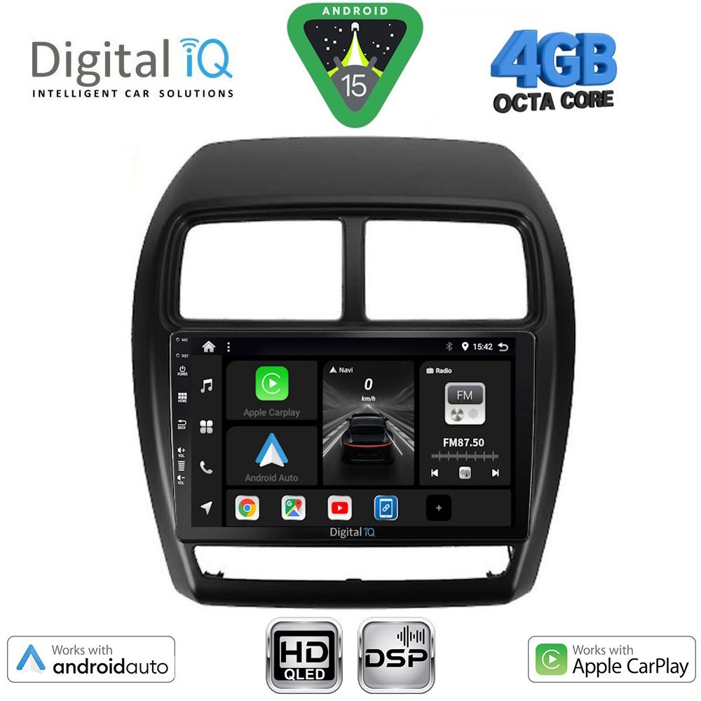 DIGITAL IQ BXF 6431_CPAA (9inc) MULTIMEDIA TABLET for MITSUBISHI ASX mod. 2020-2023 - DIGITAL IQ BXF 6431_CPAA