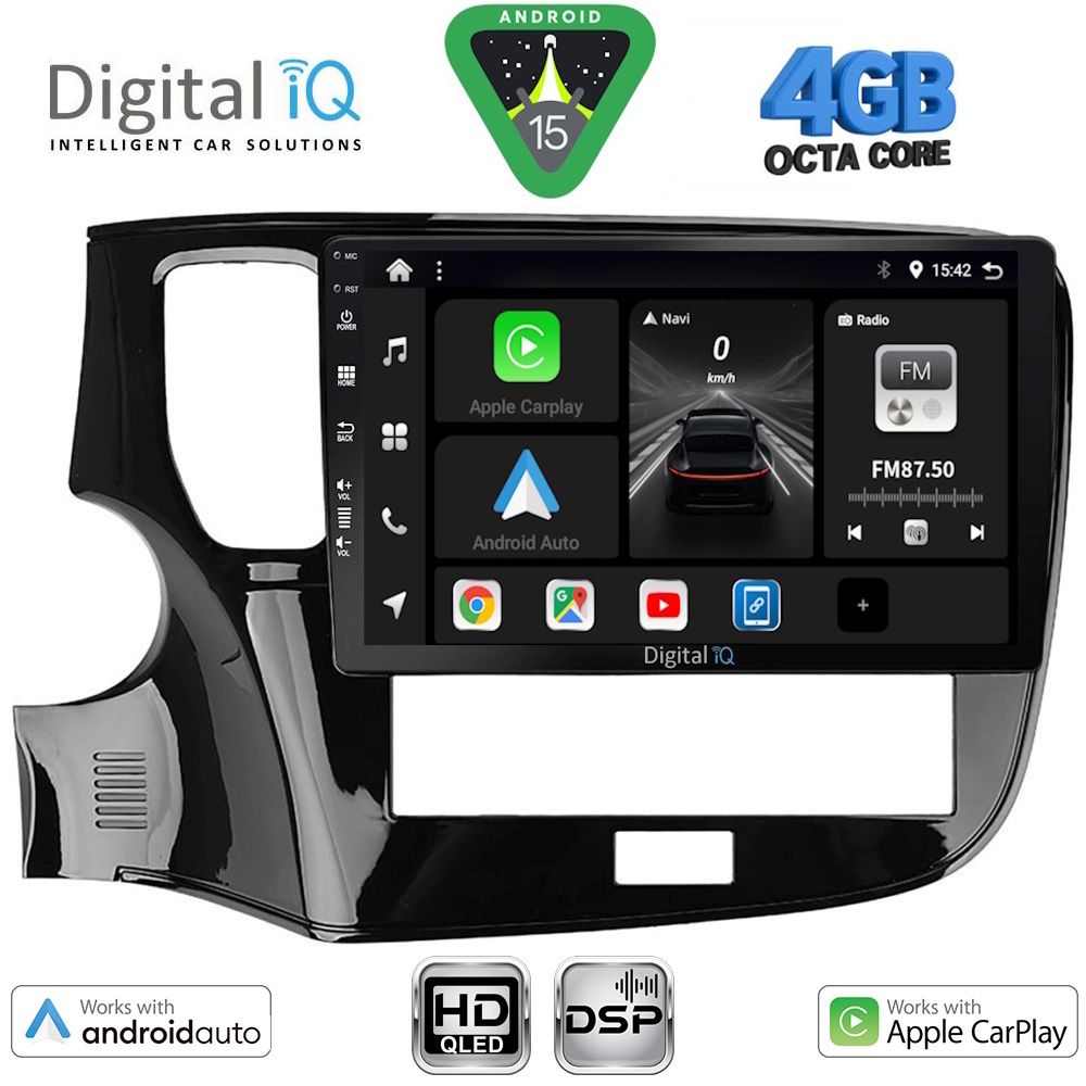 DIGITAL IQ BXF 6440_CPAA (10inc) MULTIMEDIA TABLET for MITSUBISHI OUTLANDER mod. 2020-2022