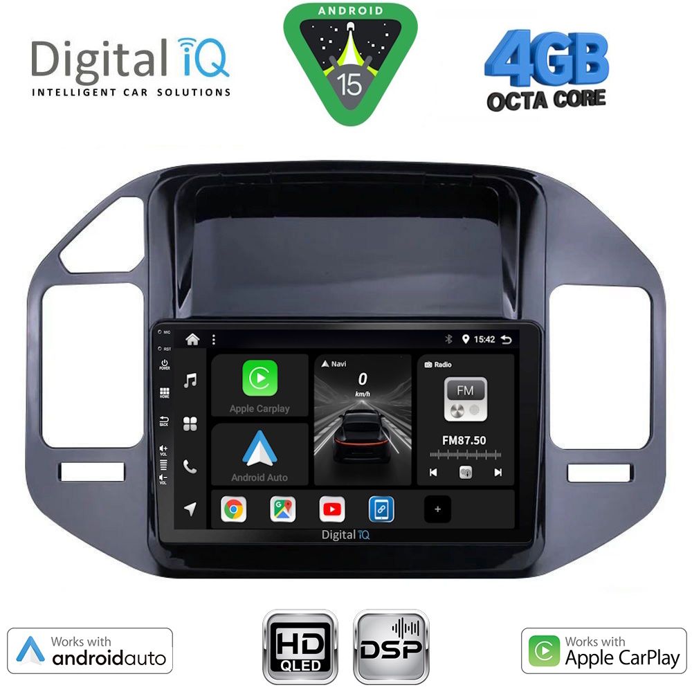 DIGITAL IQ BXF 6444_CPAA (9inc) MULTIMEDIA TABLET for MITSUBISHI PAJERO mod. 1999-2006 - DIGITAL IQ BXF 6444_CPAA