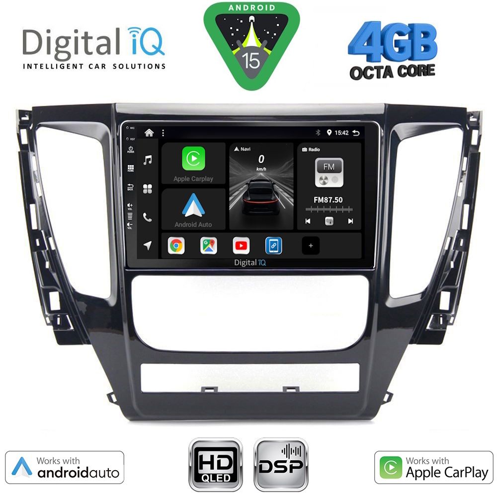 DIGITAL IQ BXF 6447A_CPAA (9inc) MULTIMEDIA TABLET for MITSUBISHI PAJERO mod. 2013-2020 - DIGITAL IQ BXF 6447A_CPAA