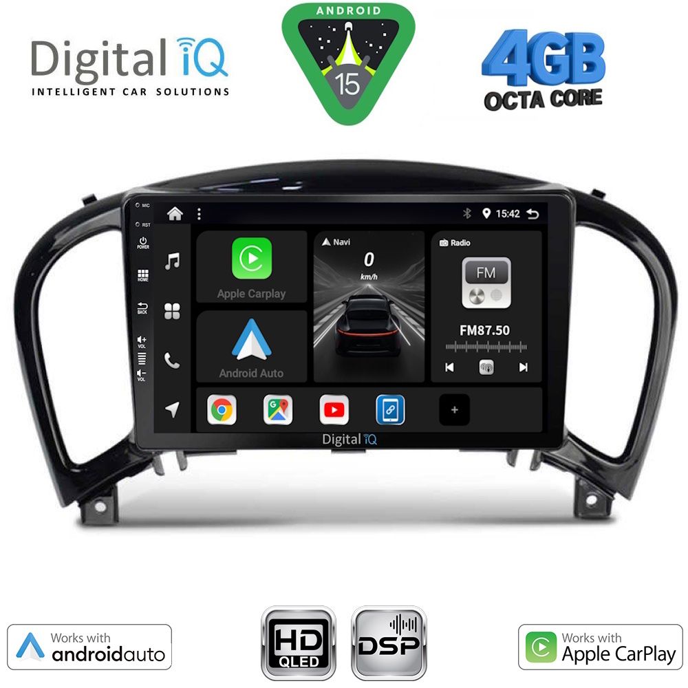 DIGITAL IQ BXF 6452_CPAA (9inc) MULTIMEDIA TABLET for NISSAN JUKE mod. 2009-2020 - DIGITAL IQ BXF 6452_CPAA