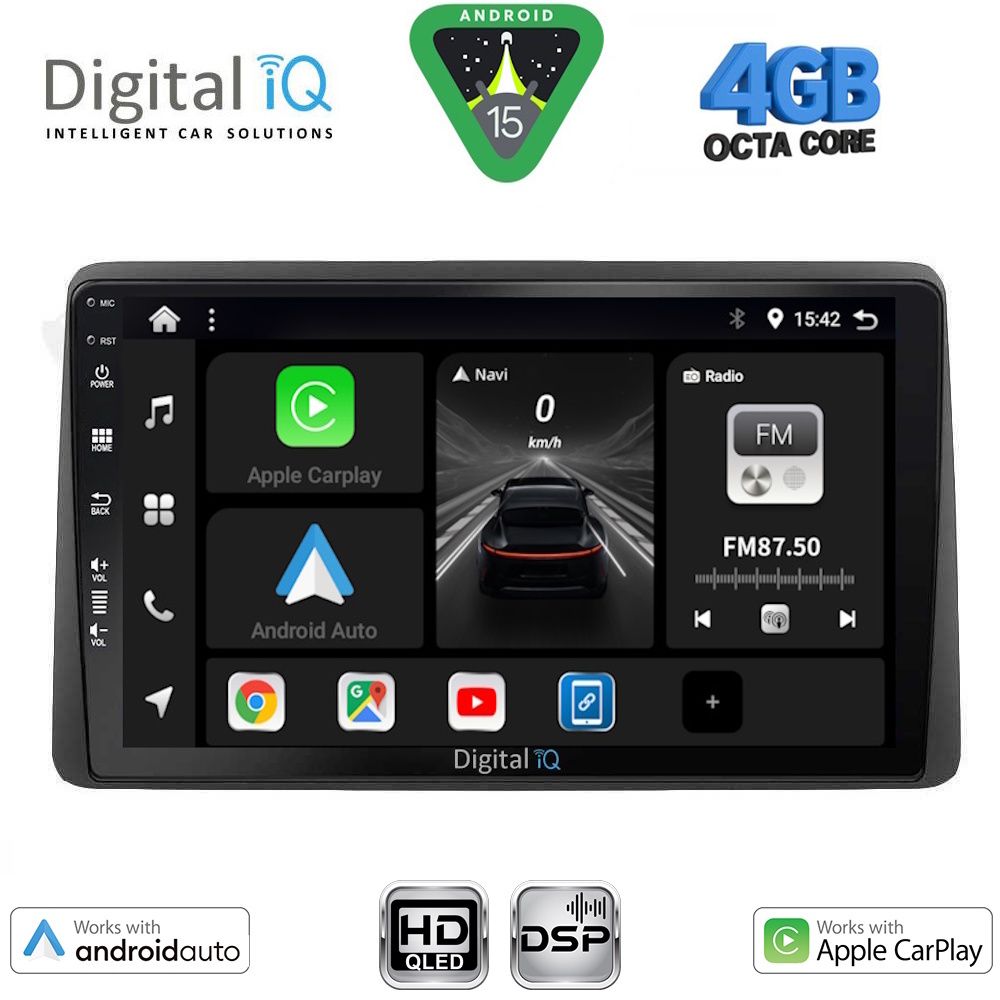 DIGITAL IQ BXF 6453_CPAA (10inc) MULTIMEDIA TABLET for NISSAN JUKE mod. 2021-2026 - DIGITAL IQ BXF 6453_CPAA