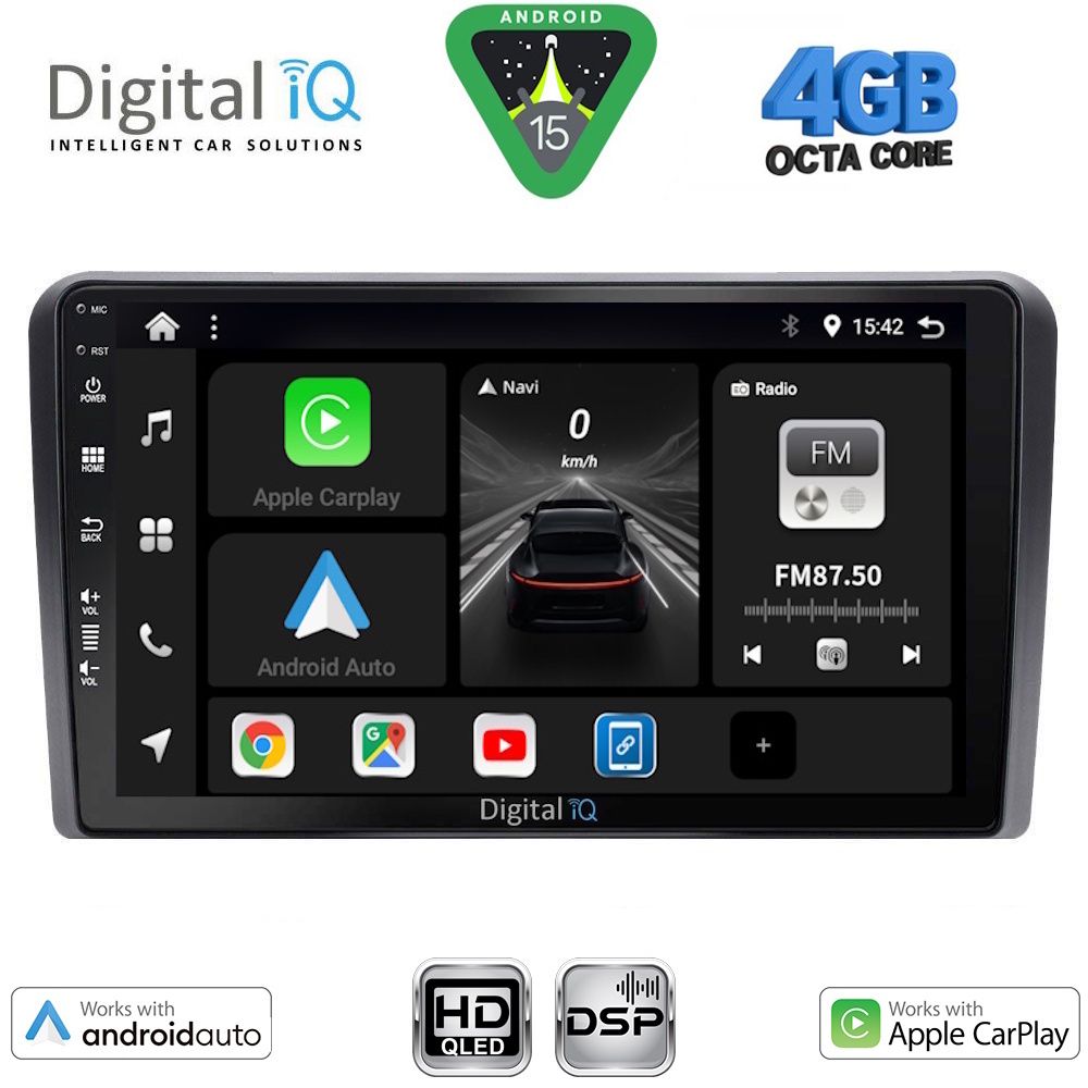 DIGITAL IQ BXF 6455_CPAA (9inc) MULTIMEDIA TABLET for NISSAN PRIMERA P12 mod. 2001-2008 - DIGITAL IQ BXF 6455_CPAA