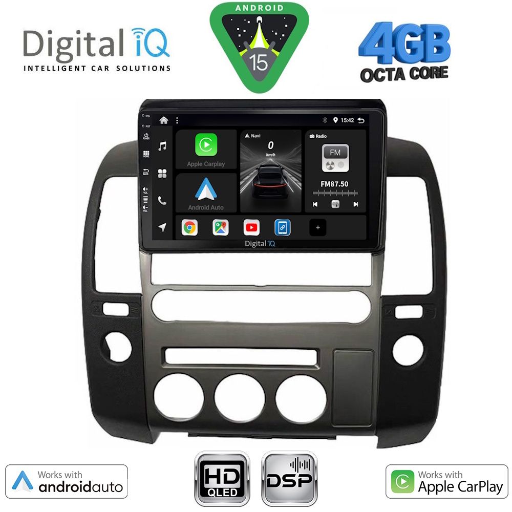 DIGITAL IQ BXF 6454_CPAA (ORIG.NAVI) (9inc) MULTIMEDIA TABLET for NISSAN NAVARA D40 mod. 2006-2011 με Original Navi - DIGITAL IQ BXF 6454_CPAA (ORIG.NAVI)