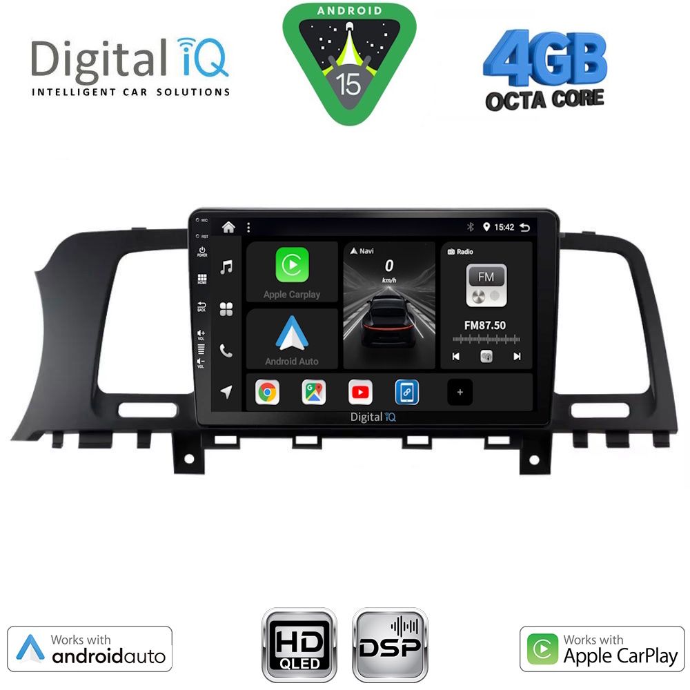 DIGITAL IQ BXF 6462_CPAA (9inc) MULTIMEDIA TABLET for NISSAN MURANO mod. 2007-2014 - DIGITAL IQ BXF 6462_CPAA